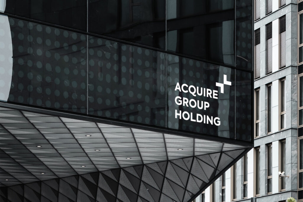 Acquire Group Holding Business Branding & Marketing project