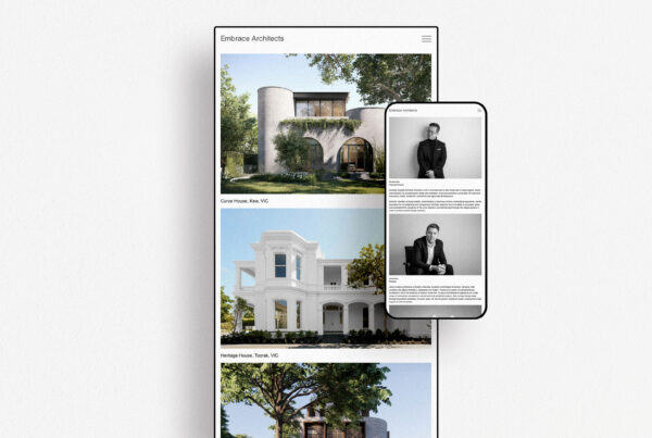 Embrace Architects Business Branding & Marketing project