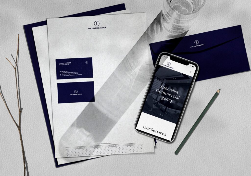 The Leasing Agency Business Branding & Marketing project